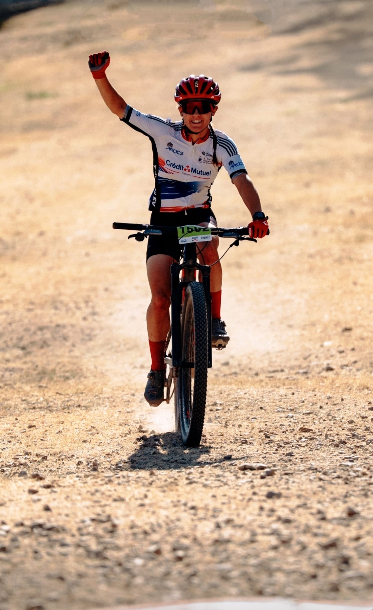Ève Ricchiardi, la nouvelle reine du VTT français U17